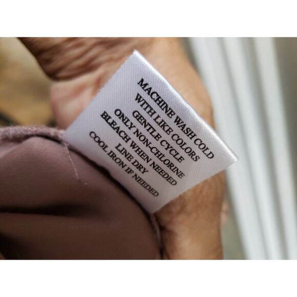 Como Vintage Trim Bell Sleeve Top Women's Size Medium Pink Cotton Boat Neck - Picture 9 of 11